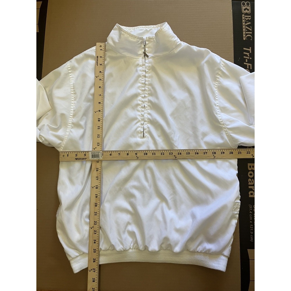 Field FG Gear Windbreaker Mens Size Medium White